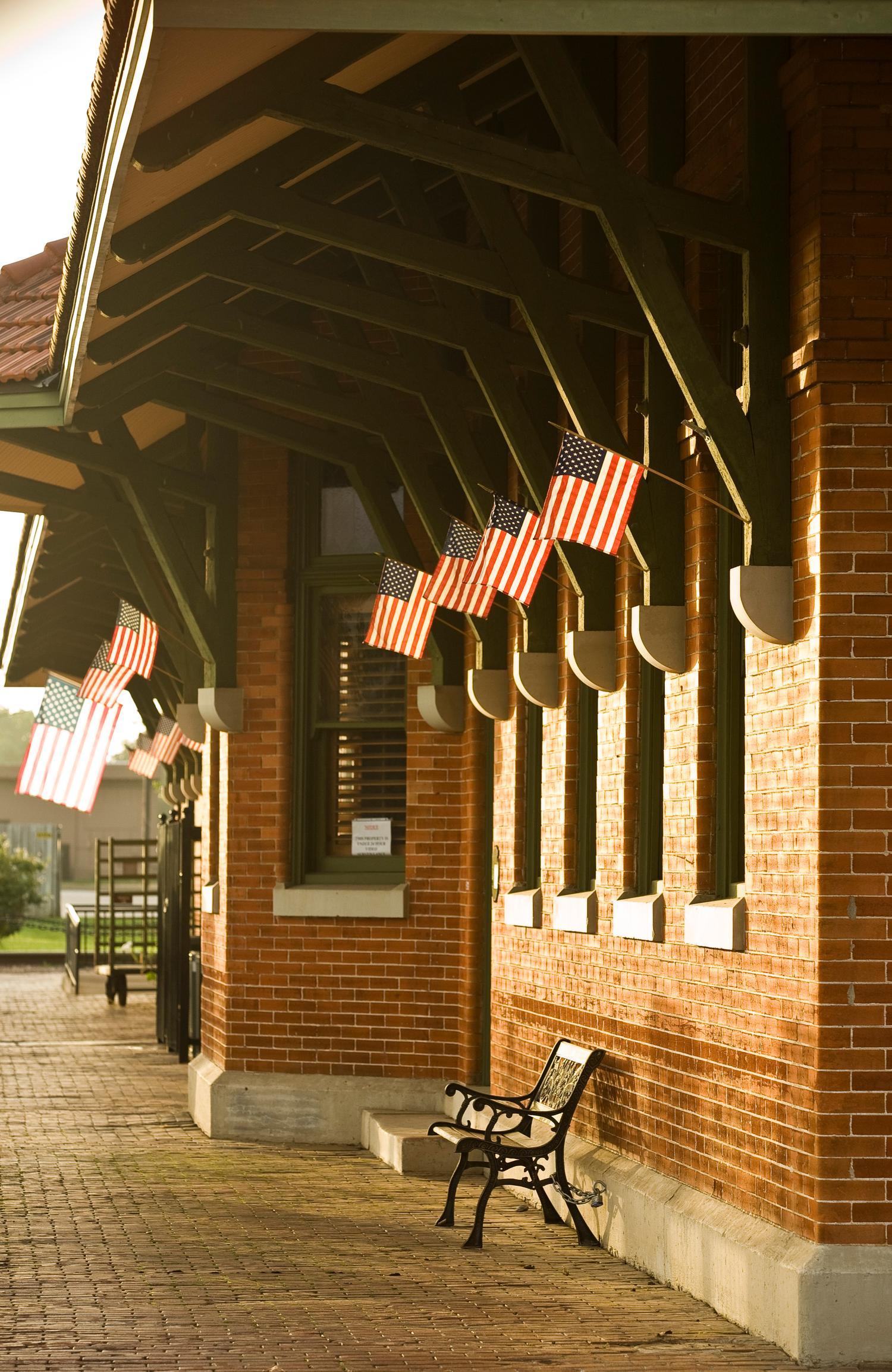 The Cotton Belt Depot, Tyler — built at the turn of the 20th century; now houses a railroad museum